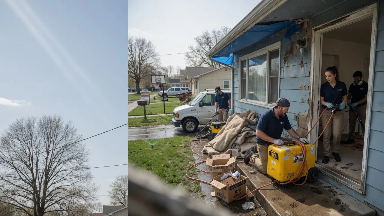 Basement Flood Cleanup in Laneview, VA near me